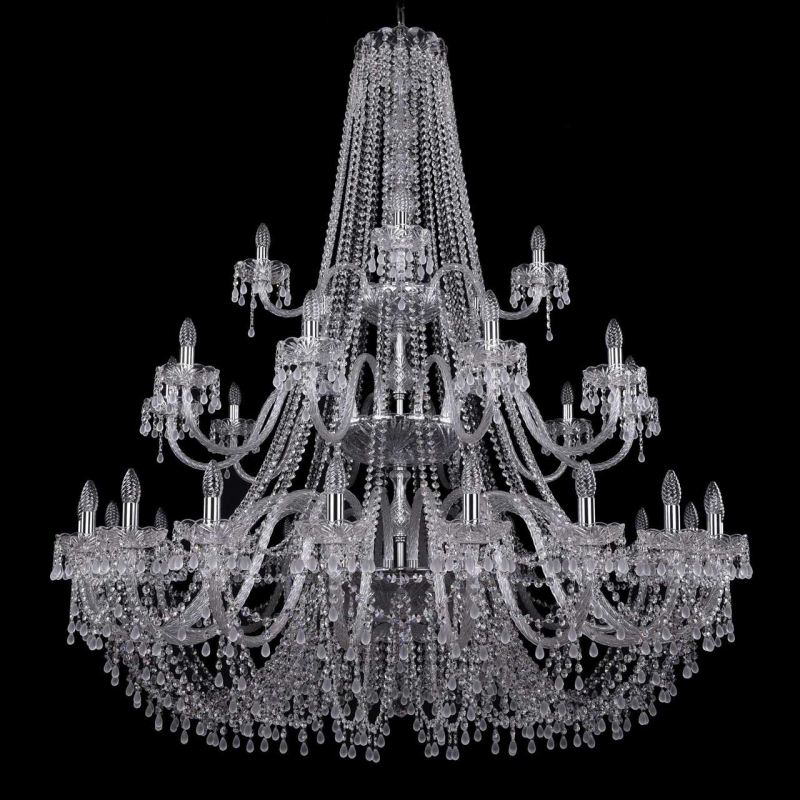 Подвесная люстра Bohemia Ivele 1410/20+10+5/530/3d/Ni/V0300 в Санкт-Петербурге