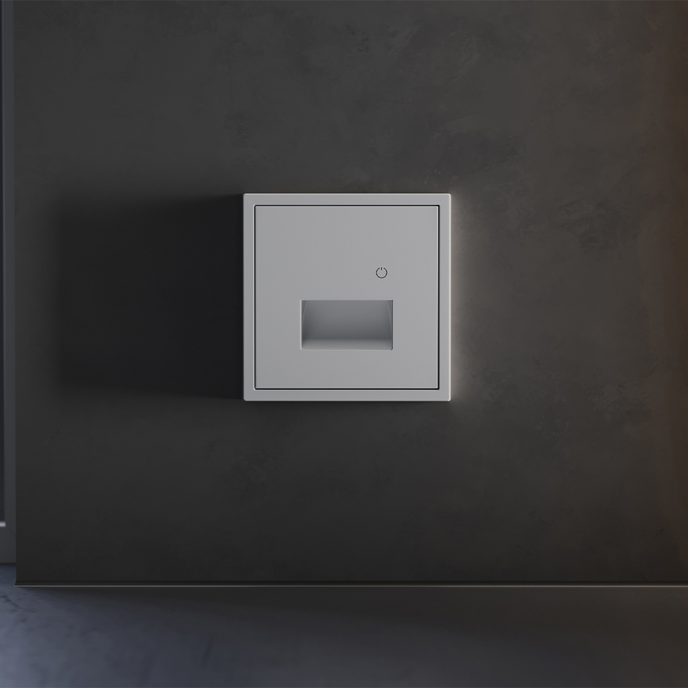 Накладка для подсветки светодиодной с датчиком Voltum S70 (серый) VLS002416 в #REGION_NAME_DECLINE_PP#