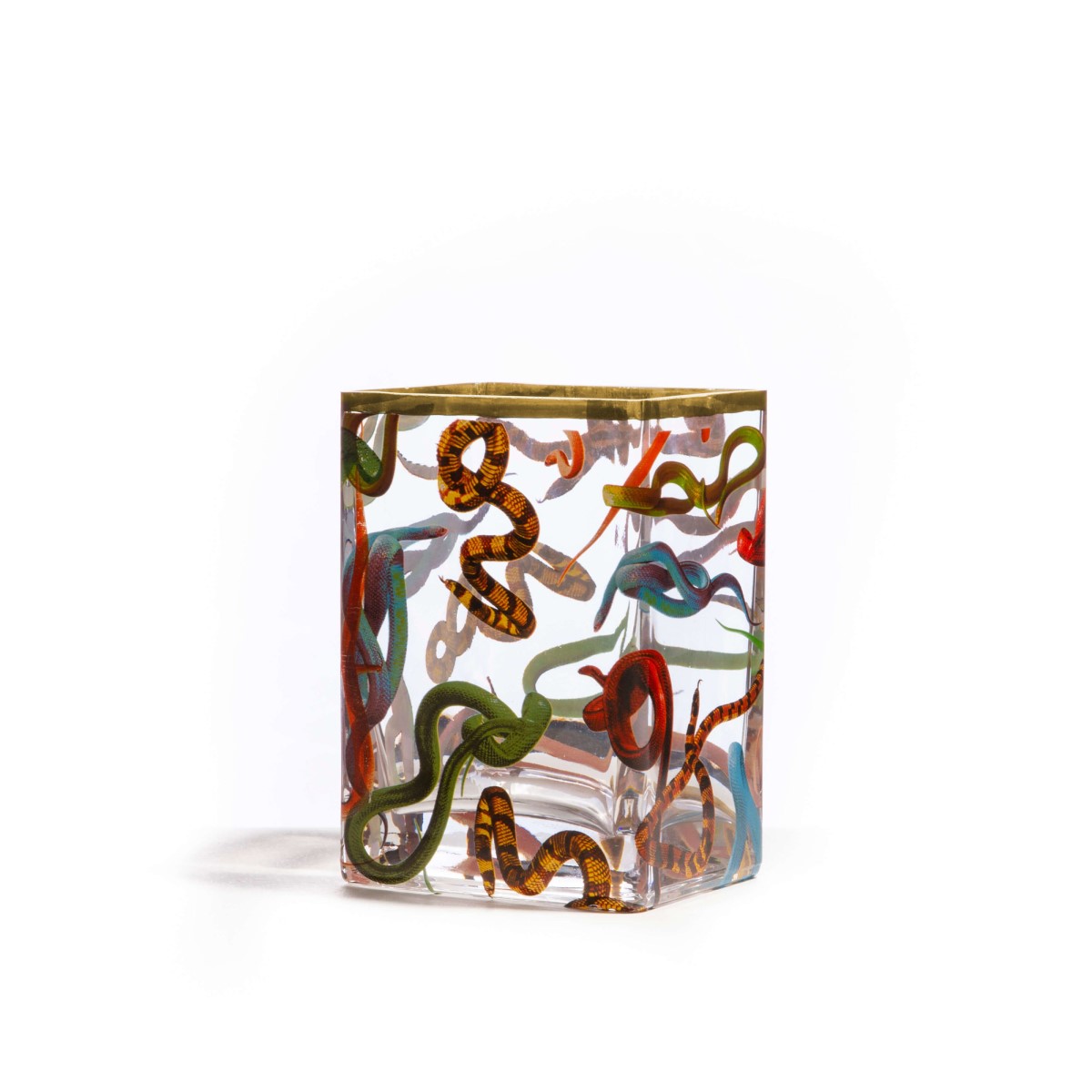 Ваза Snakes Small Seletti Toiletpaper Glass Vase 14121 в Санкт-Петербурге