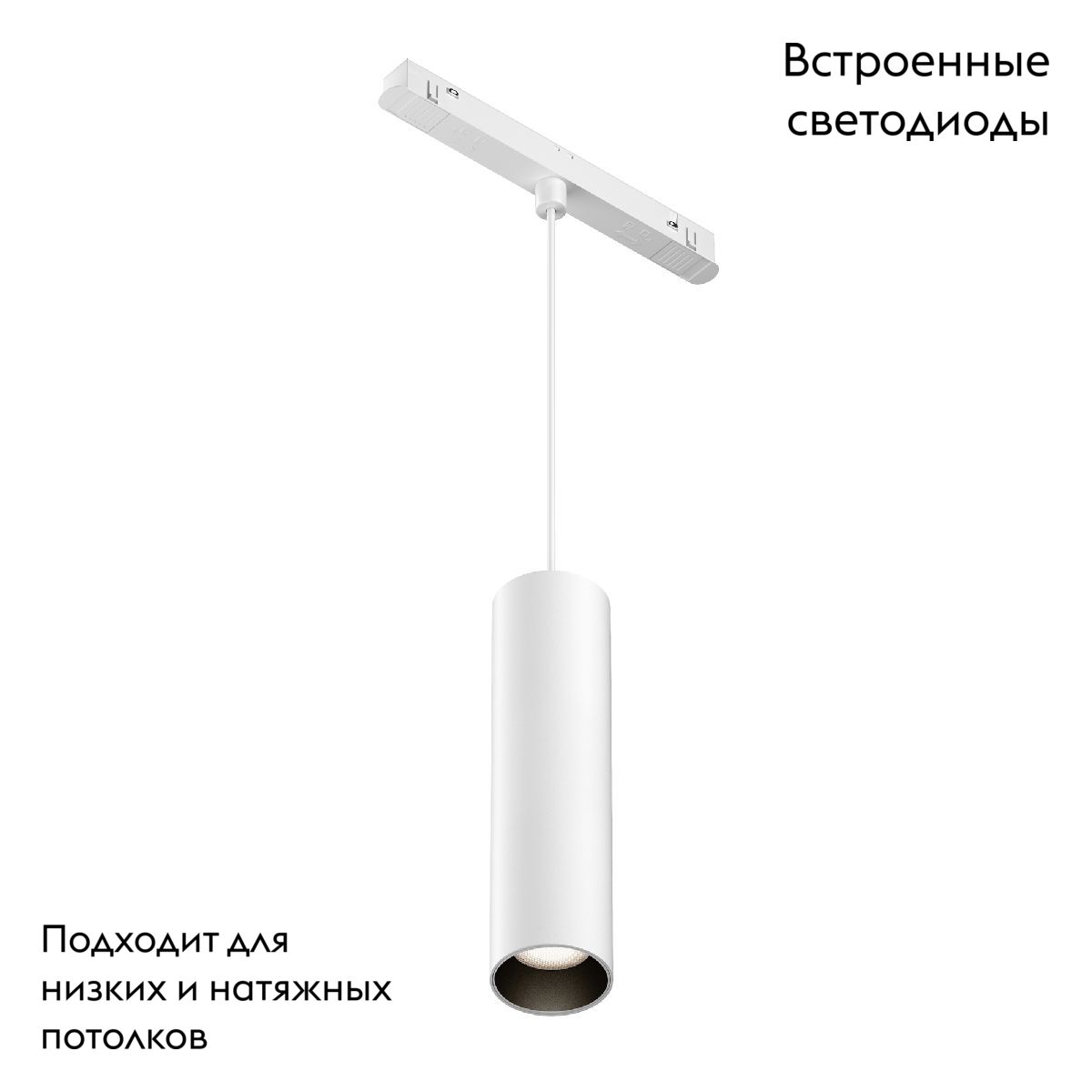 Трековый подвесной магнитный светильник Maytoni Focus LED TR041-2-12W4K-W в Санкт-Петербурге