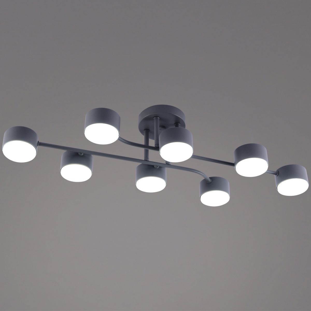 Потолочная люстра Reluce 03722-0.3-08 GREY GX53 в #REGION_NAME_DECLINE_PP#