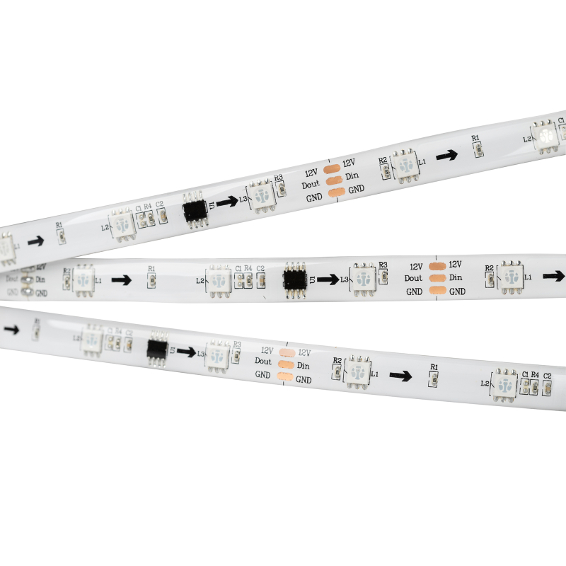 Светодиодная лента герметичная Arlight SPI-SE-B30-10mm 12V RGB-PX3 (7.2W/m, IP65, 5060, 5m) 026369(2) в Санкт-Петербурге