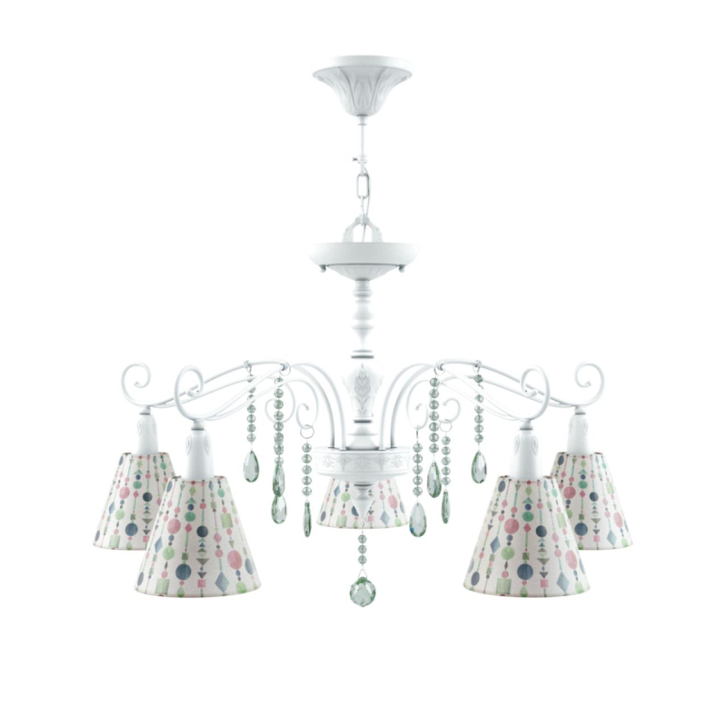 Подвесная люстра Lamp4you Provence E4-05-WM-LMP-O-17-CRL-E4-05-GR-DN в Санкт-Петербурге