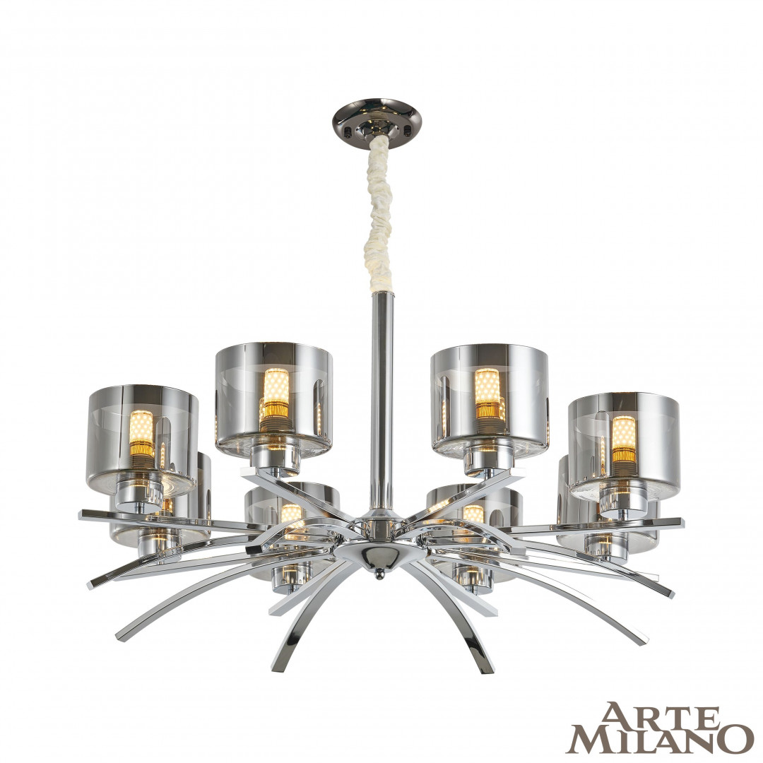 Подвесная люстра Arte Milano Neapolis 278207/8 Ni в #REGION_NAME_DECLINE_PP#