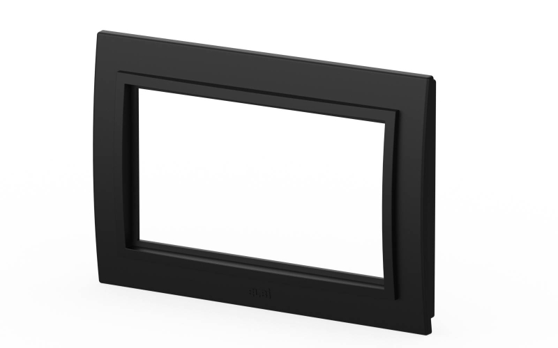 Рамка для двухместной розетки с заземлением ELBI Zena 608-014800-907 в Санкт-Петербурге