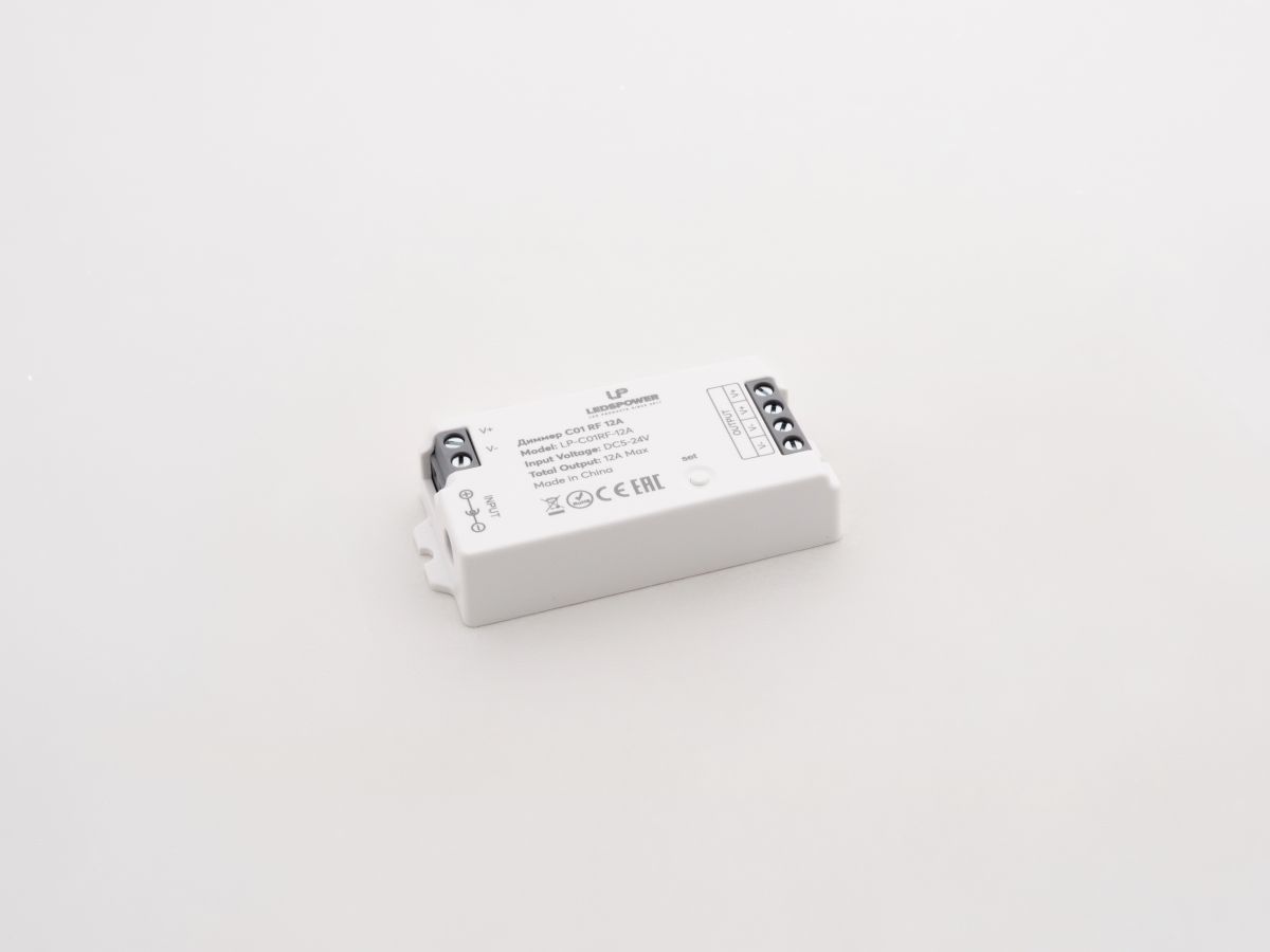 Диммер LEDS POWER C01 RF 12А 006390 в Санкт-Петербурге