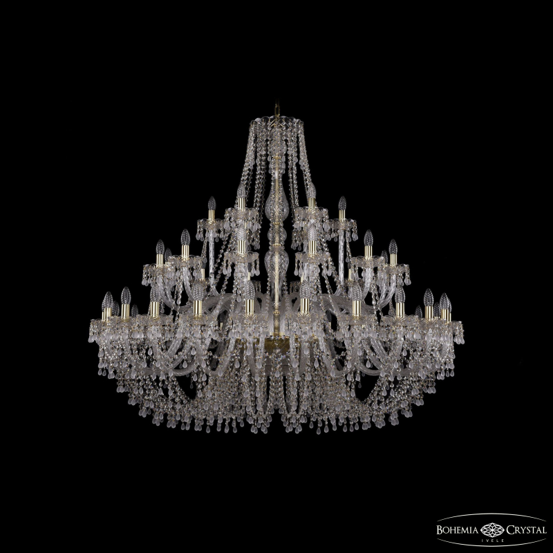 Подвесная люстра Bohemia Ivele Crystal 1410/24+12+6/530 G V0300 в Санкт-Петербурге