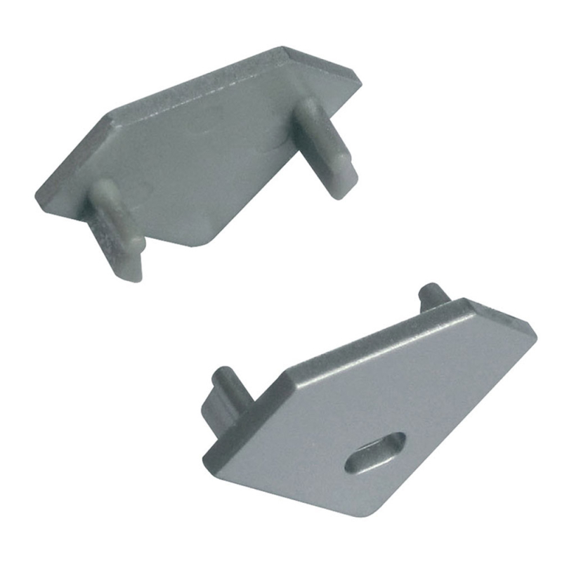 Заглушка для углового профиля Uniel UFE-C03 SILVER 2 POLYBAG 07753 в Санкт-Петербурге