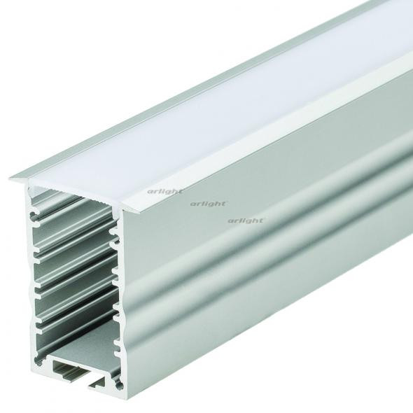 Профиль с экраном Arlight ALU-POWER-RS30F-2000 ANOD+FROST 015387 в Санкт-Петербурге