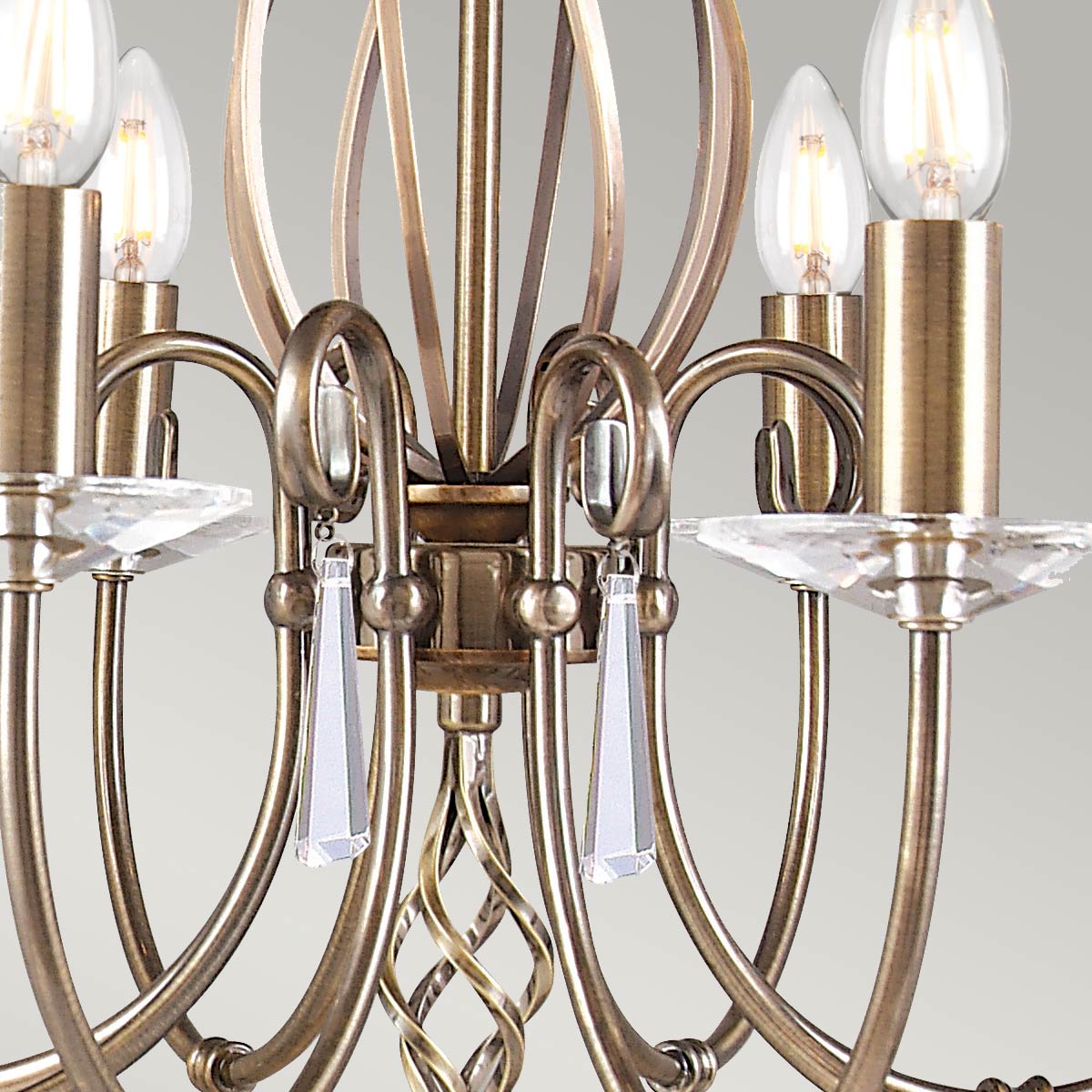 Подвесная люстра Elstead Lighting AG8-AGED-BRASS в #REGION_NAME_DECLINE_PP#
