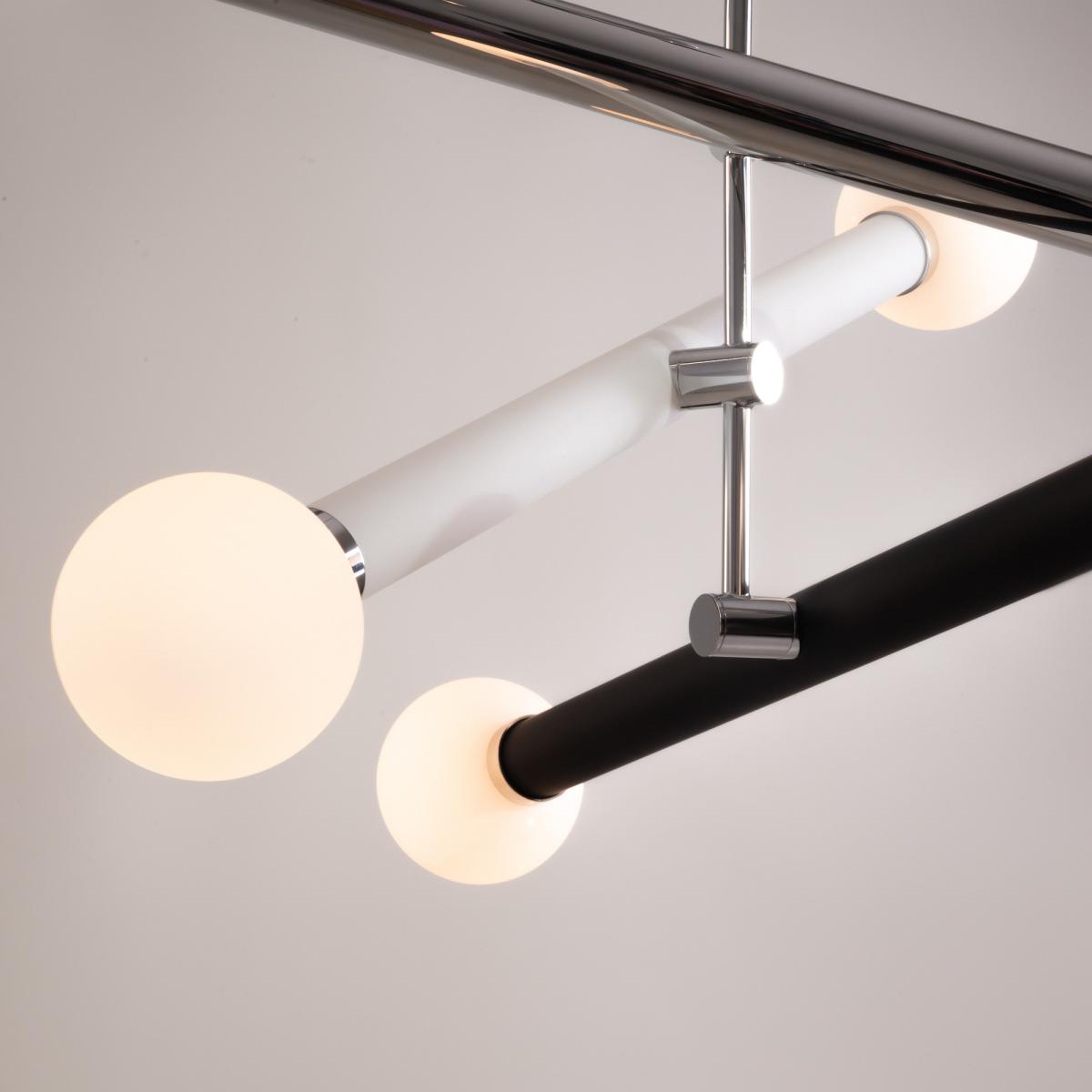 Люстра на штанге Freya Cross FR5381PL-06CH в #REGION_NAME_DECLINE_PP#