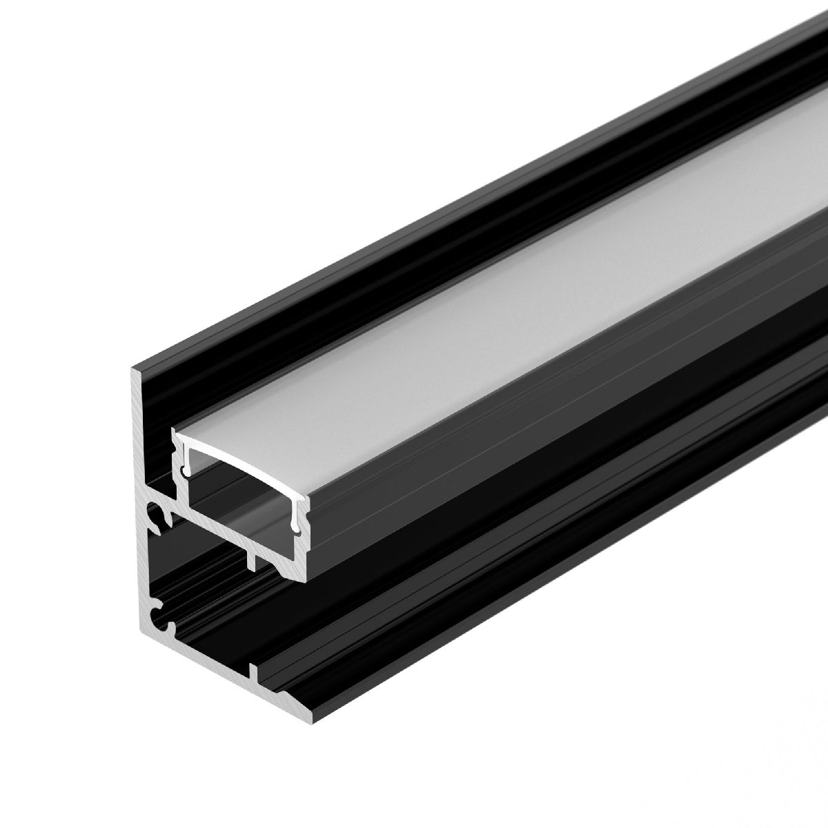 Алюминиевый профиль Arlight WALL-2228-2000 ANOD BLACK 050488 в Санкт-Петербурге