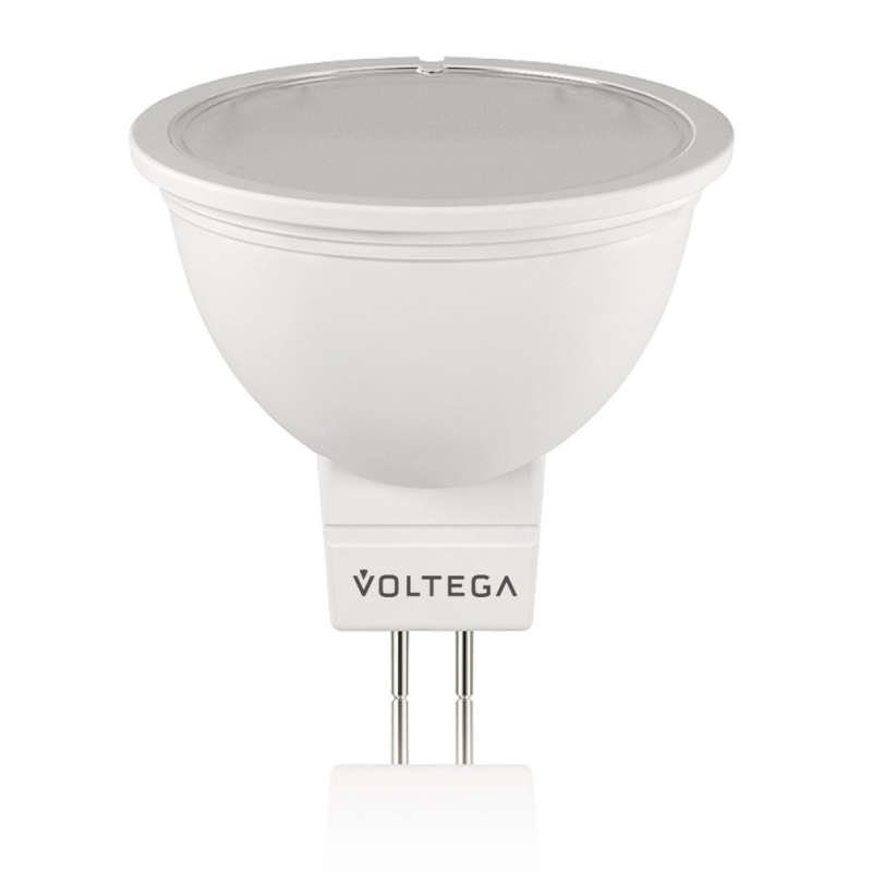 Лампа светодиодная Voltega GU5.3 6W 2800К матовая VG2-S2GU5.3warm6W 4706 в Санкт-Петербурге