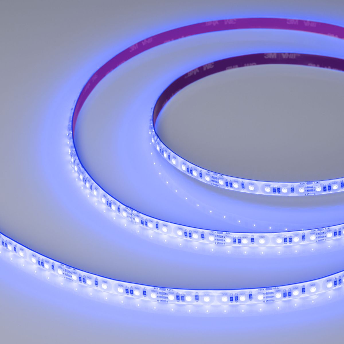 Светодиодная лента герметичная Arlight RTW-SE-A120-8mm 24V RGB (12 W/m, IP65, 5m) (5 лет) 042906(1) в Санкт-Петербурге