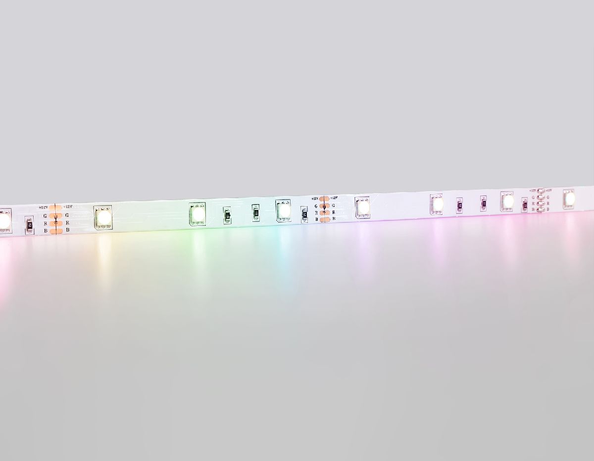 Светодиодная лента Ambrella Light LED Strip 12В 5050 7,2Вт/м RGB 5м IP20 GS2201 в Санкт-Петербурге