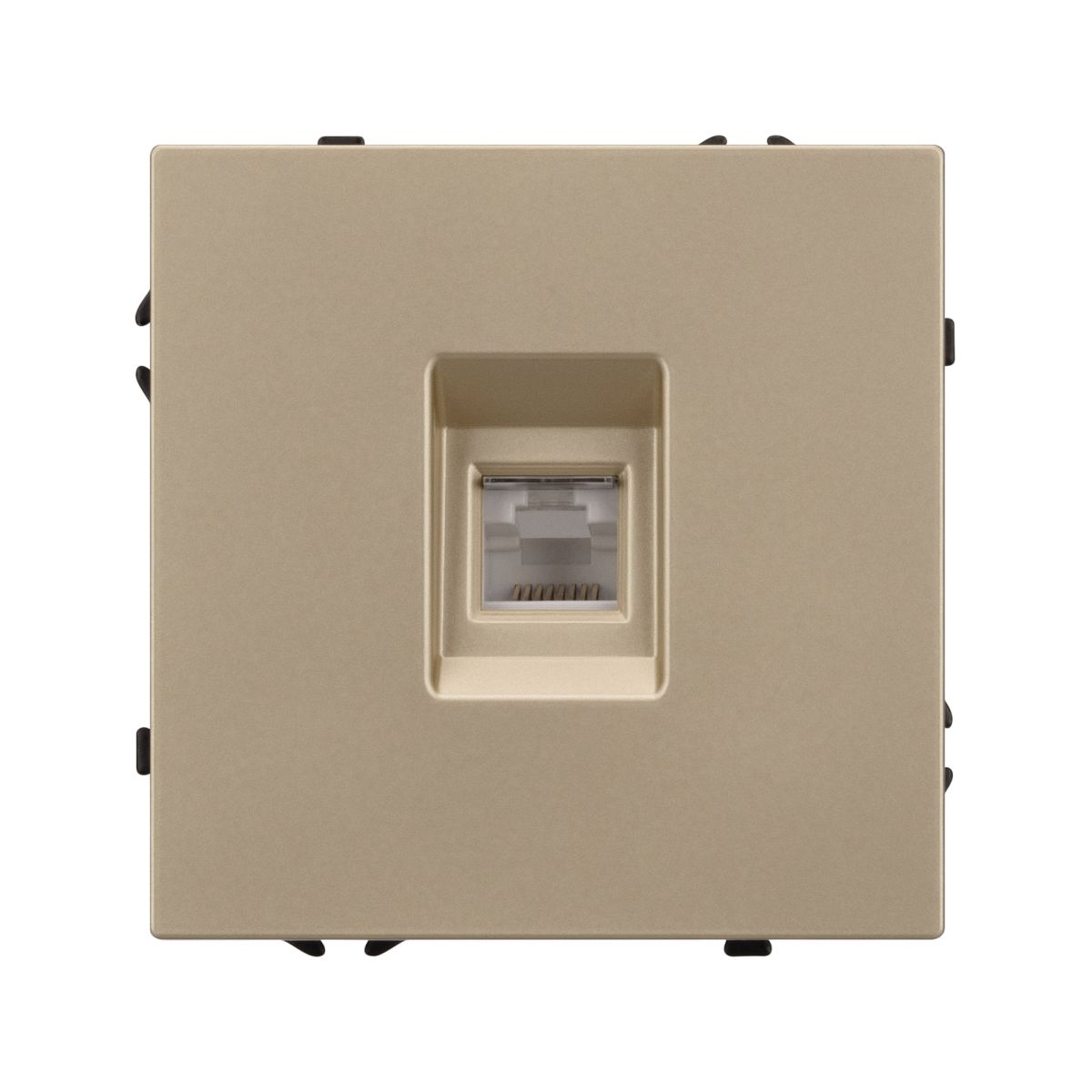 Розетка телефонная софт-тач золотой песок Arlight SCT-MTL1-SFPL-GD (RJ-11, 4C) 054302(1) в #REGION_NAME_DECLINE_PP#