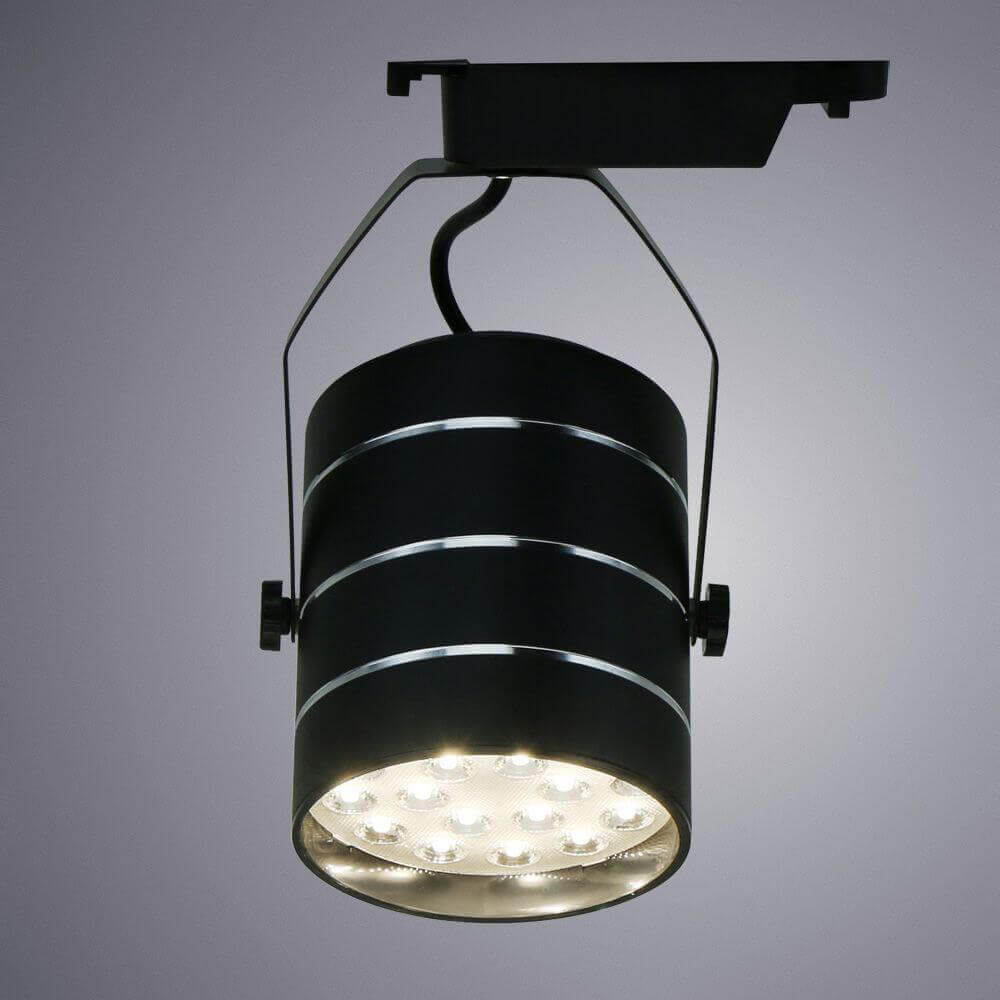 Трековый светодиодный светильник Arte Lamp Cinto A2718PL-1BK в Санкт-Петербурге