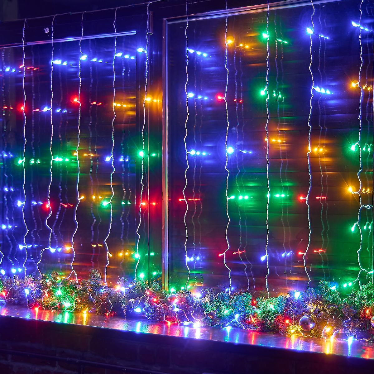 Гирлянда Занавес Uniel ULD-C3030-192/DTA MULTI IP20 UL-00012098 в Санкт-Петербурге