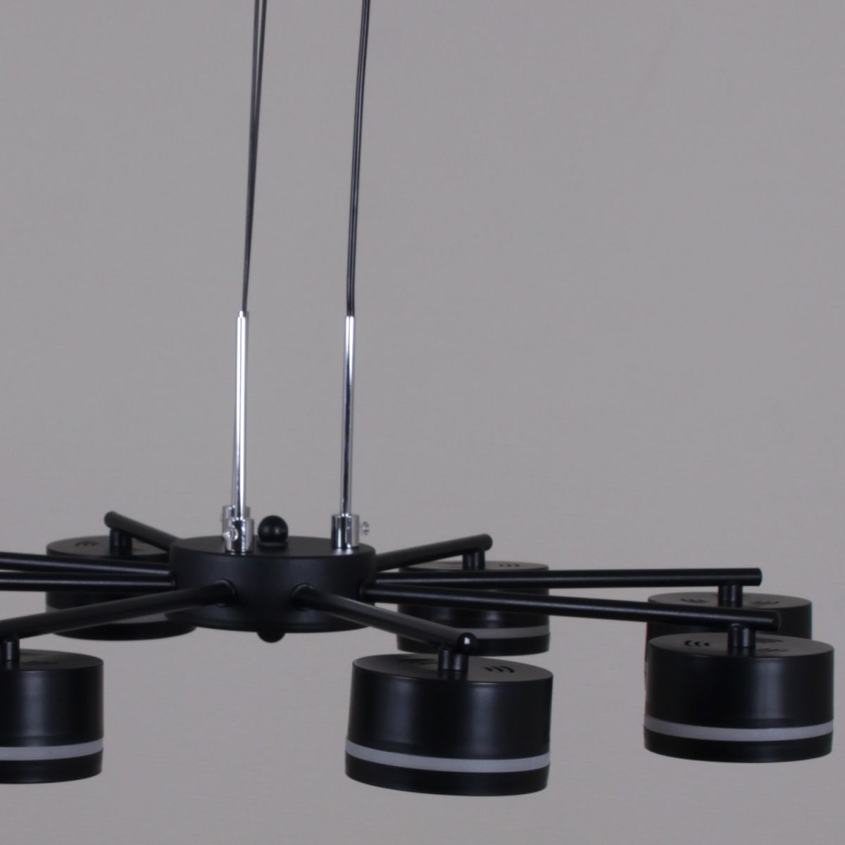 Потолочная люстра Reluce 19490-0.4-08 Black в Санкт-Петербурге