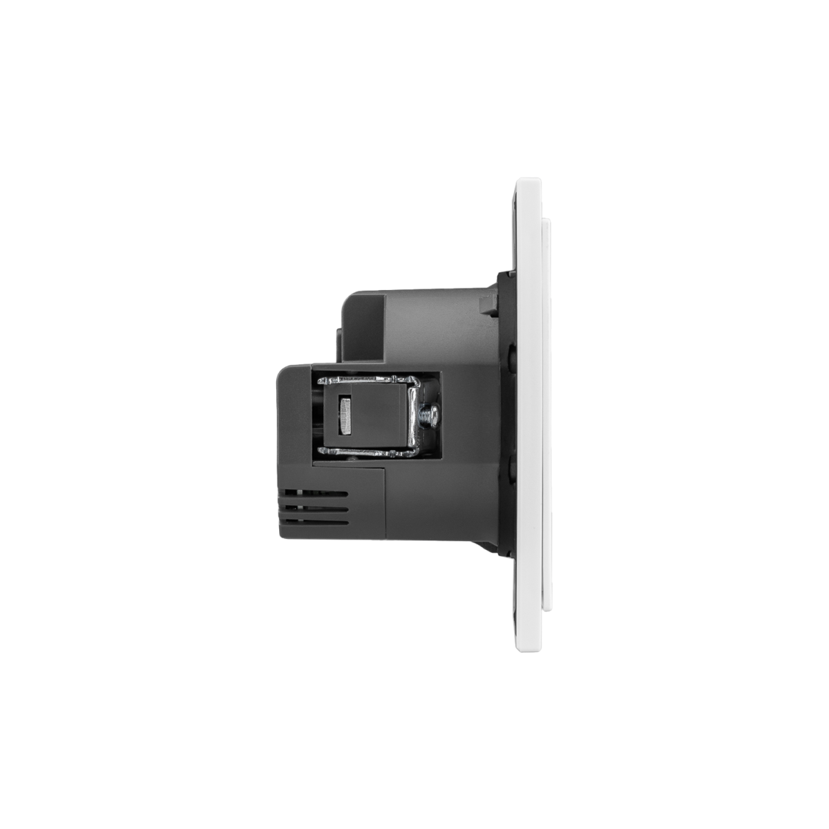 Розетка SETE 1-ая с/з с/у з/ш 16А с USB A+C быстрой зарядки 5В/3А жемчуг IP20/IP44 KRANZ KR-79-0704-1 в Санкт-Петербурге