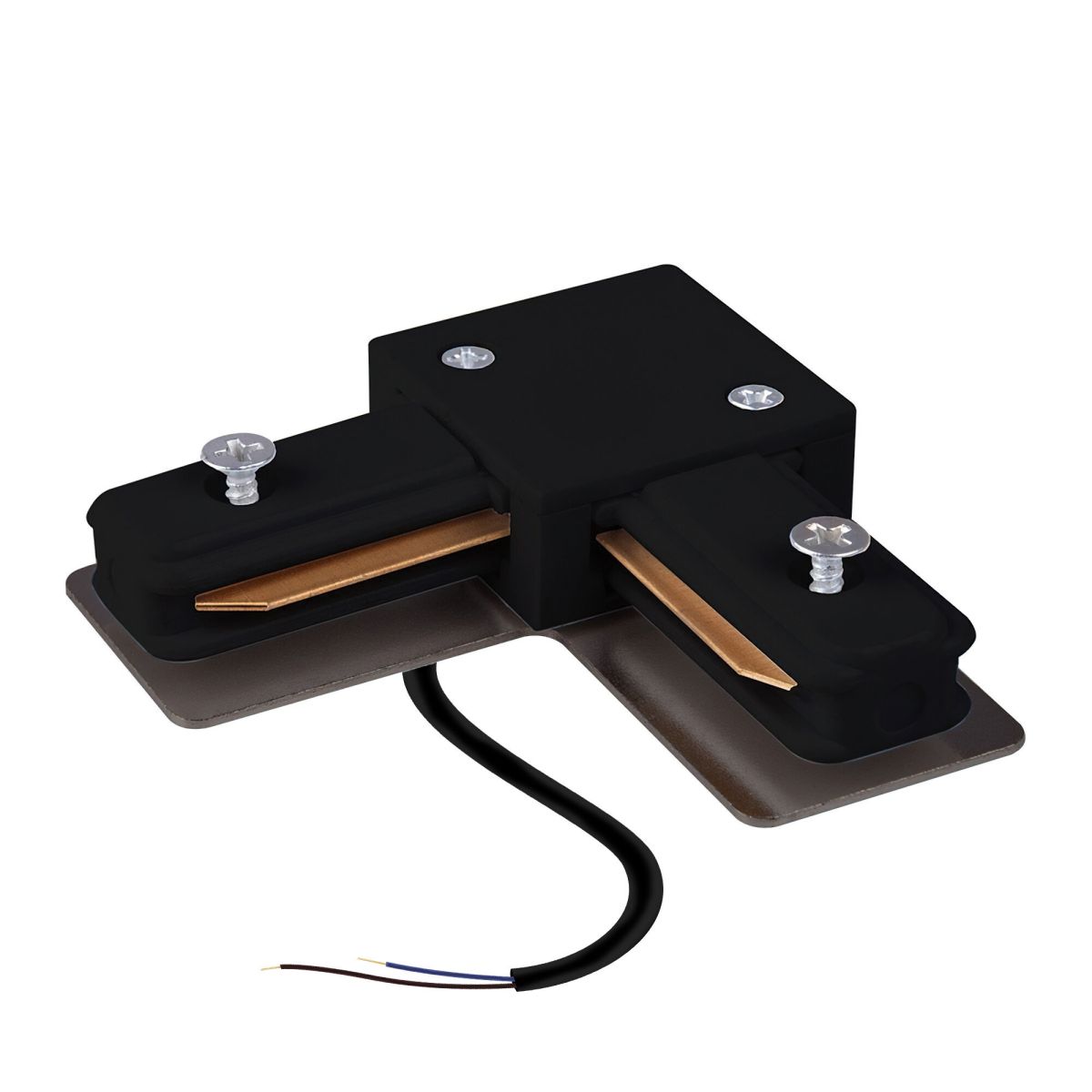 Коннектор угловой с вводом питания для однофазного шинопровода Elektrostandard 85012/00 4690389217678 a071303 в Санкт-Петербурге