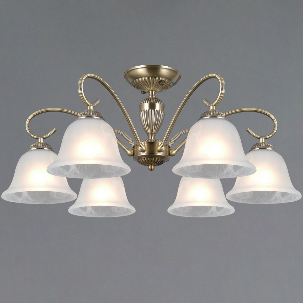 Люстра на штанге Illumico IL0696-6ASQ-25 AB AREZZO в Санкт-Петербурге
