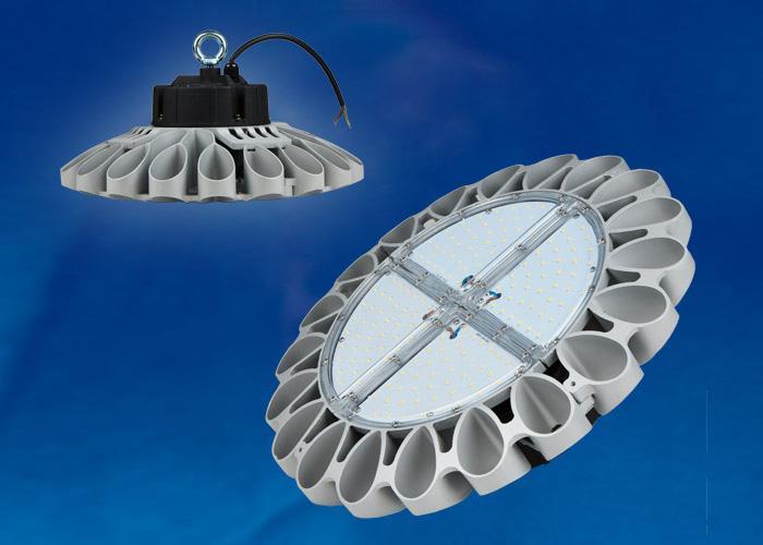 Подвесной светодиодный светильник (UL-00002059) Uniel ULY-U30B-240W/DW IP65 Silver в Санкт-Петербурге
