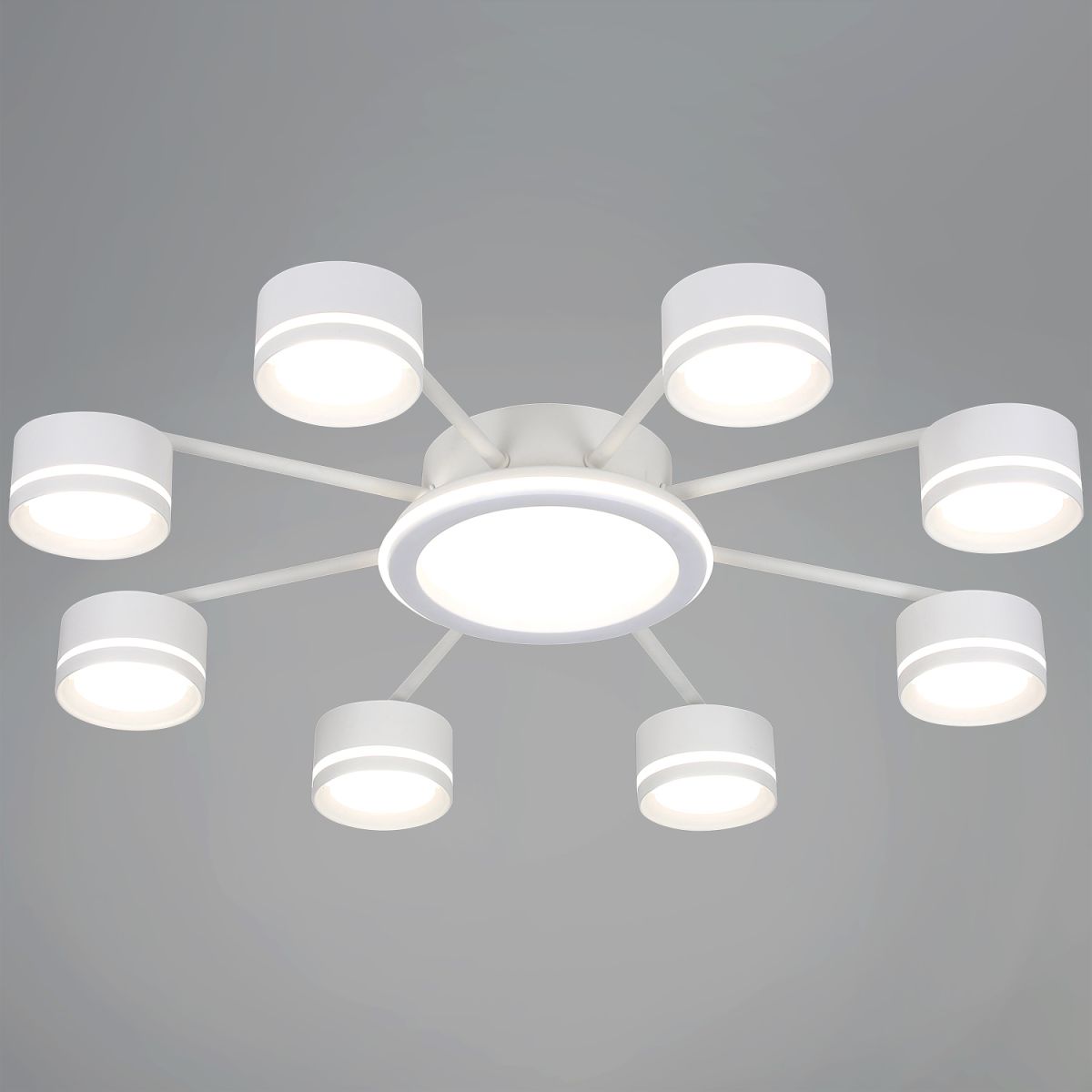 Потолочная люстра Reluce 20590-0.3-8+1 White в Санкт-Петербурге