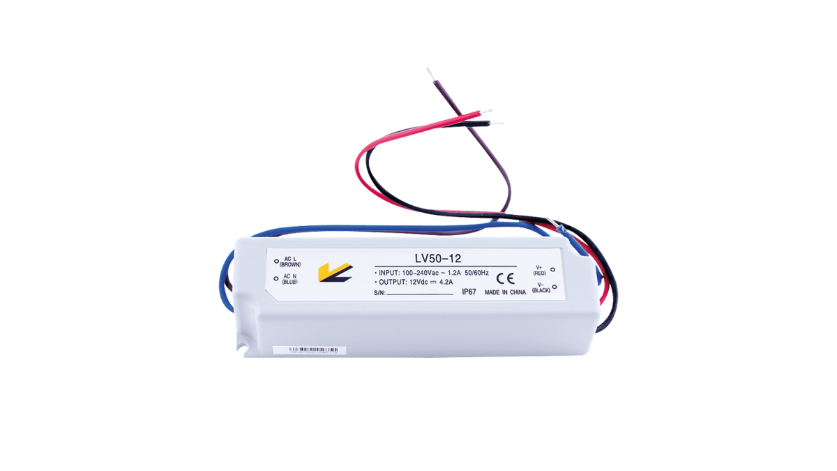 Блок питания SWG LV-50-12 50Вт DC12В 4А IP67 00000000101 в Санкт-Петербурге