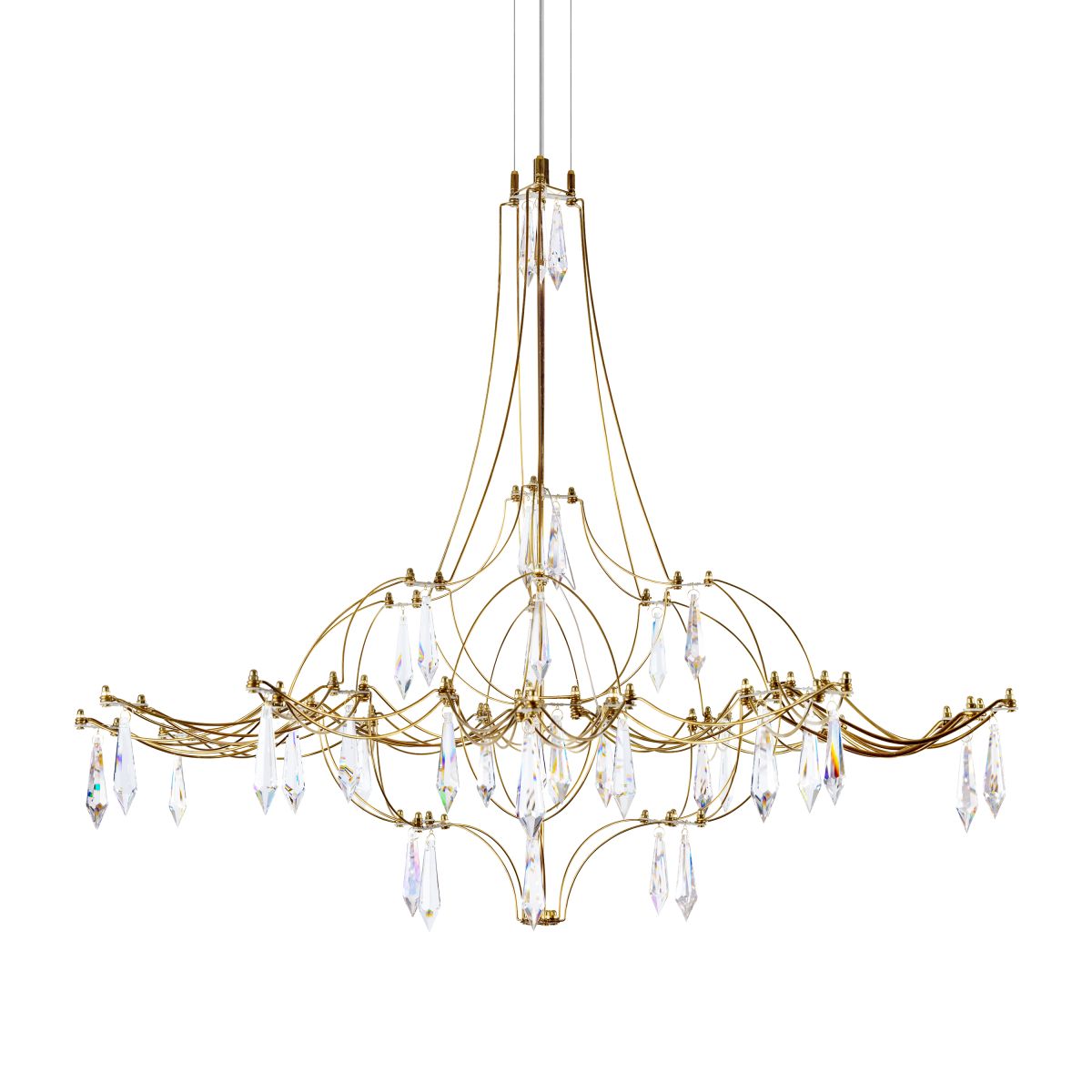 Подвесная люстра Loft IT Mira 10588/800 Gold Asfour в Санкт-Петербурге