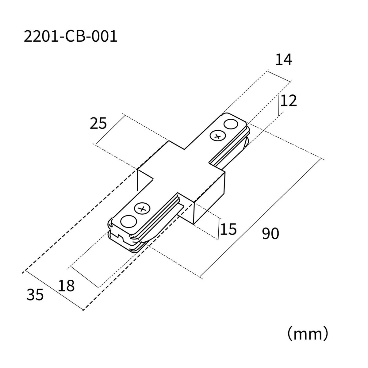 Коннектор для однофазного шинопровода Favourite Practica 2201-CB-001 в #REGION_NAME_DECLINE_PP#