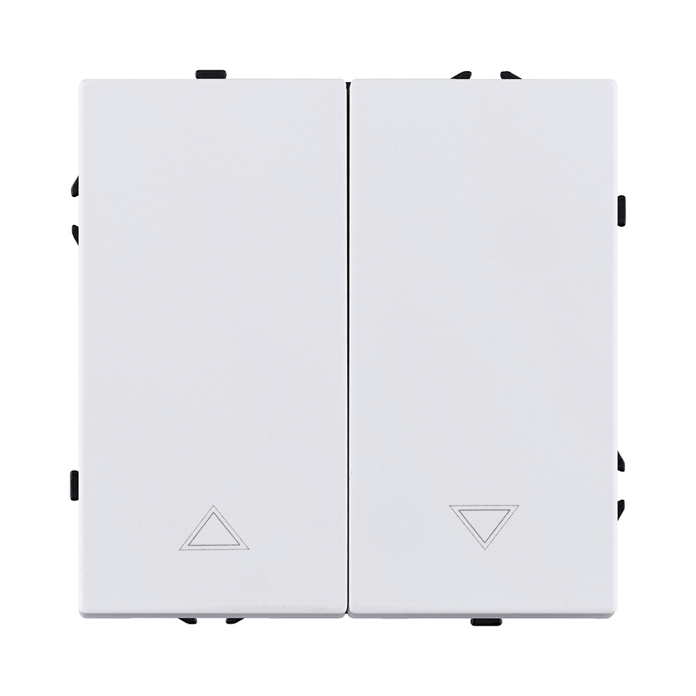 Механизм управления жалюзи 2-клавишный, белый глянцевый Kollinger Eclipse EC-013WG в #REGION_NAME_DECLINE_PP#