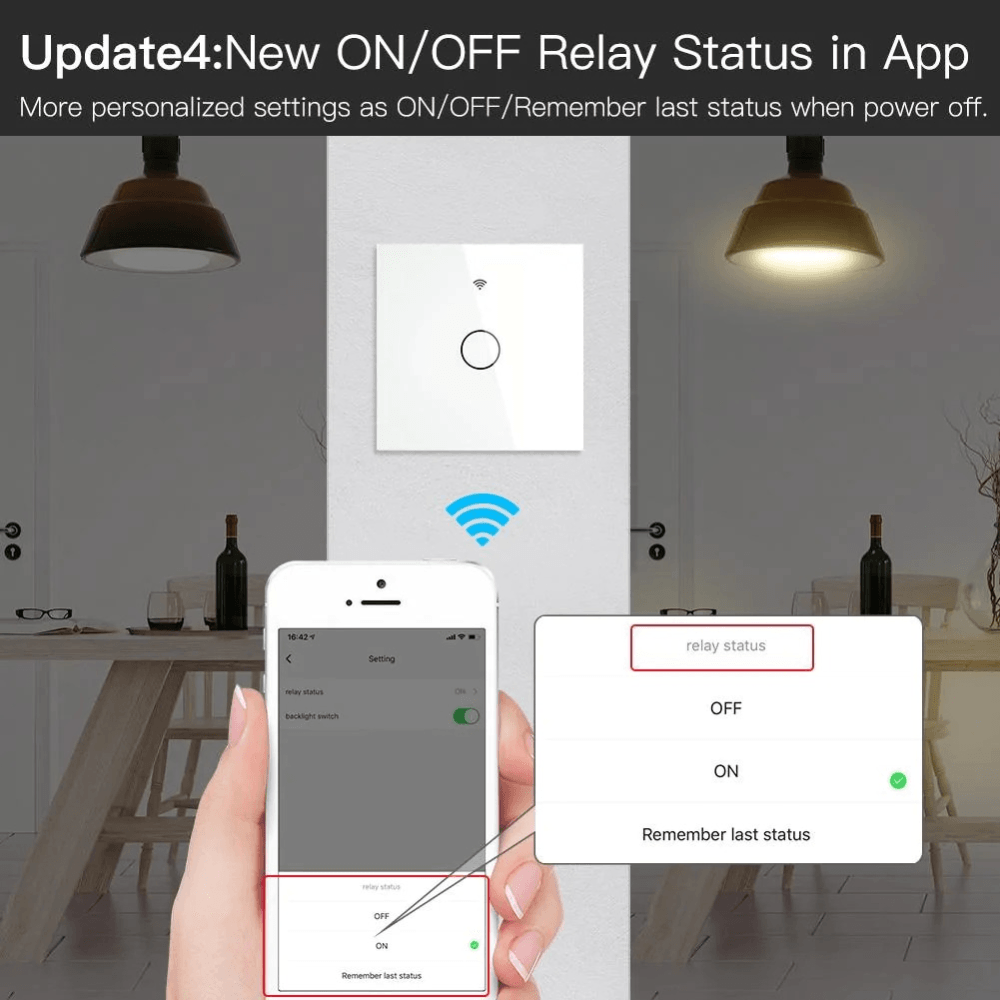Выключатель Moes Gang Smart Switch 95-250 В ZS-B-EU3 в Санкт-Петербурге