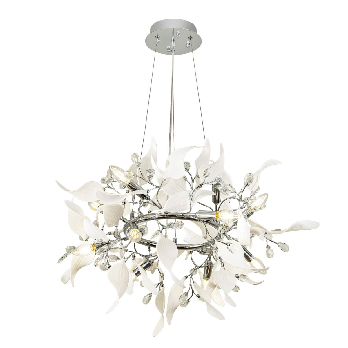 Подвесная люстра Modelux premium ML.6808.800P CR в #REGION_NAME_DECLINE_PP#