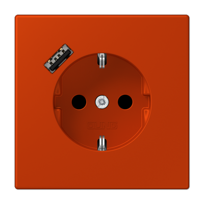 Розетка 2K+З USB Typ A Jung LC1520-18A244 в #REGION_NAME_DECLINE_PP#