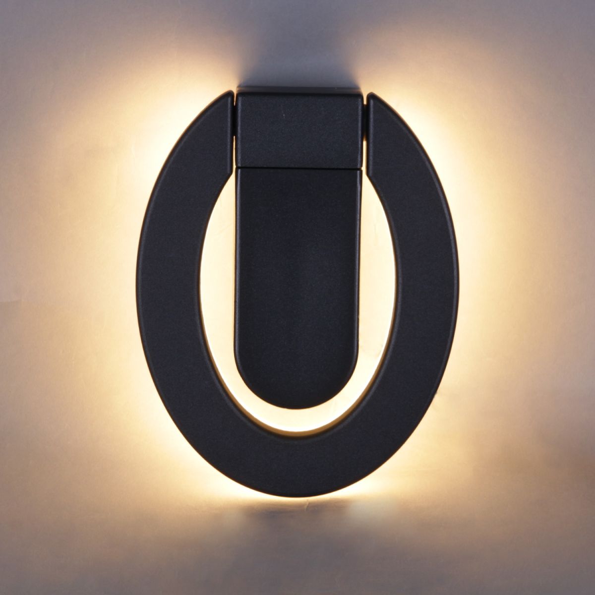 Уличный настенный светильник Reluce 86871-9.2-001JH LED12W BK в Санкт-Петербурге