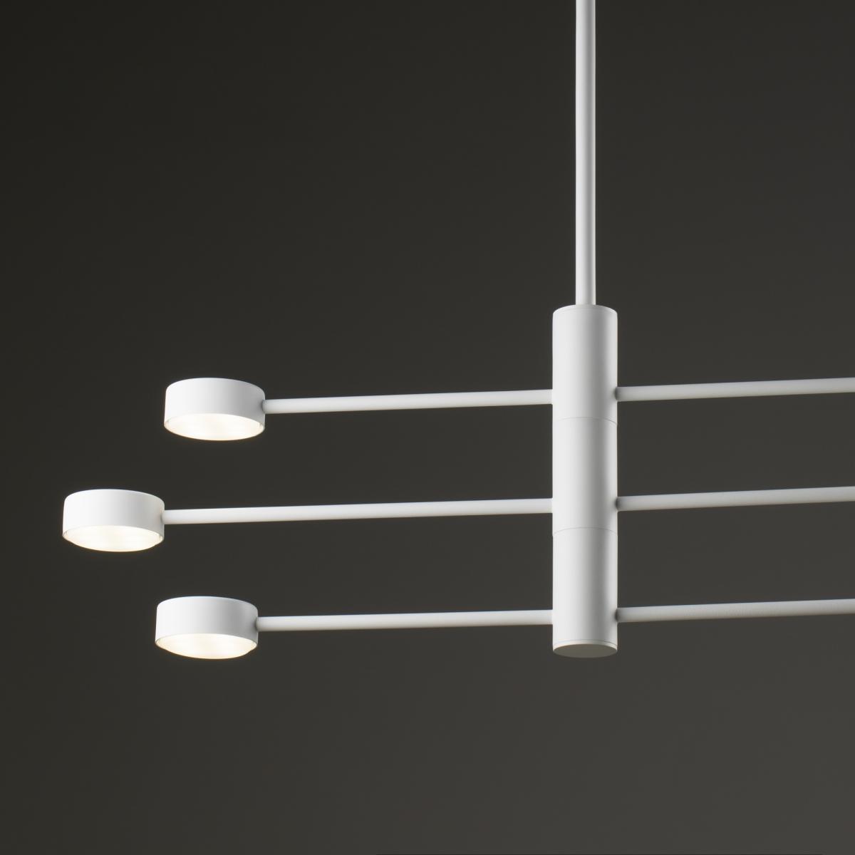 Люстра на штанге Freya Tactic FR5363CL-06W в #REGION_NAME_DECLINE_PP#