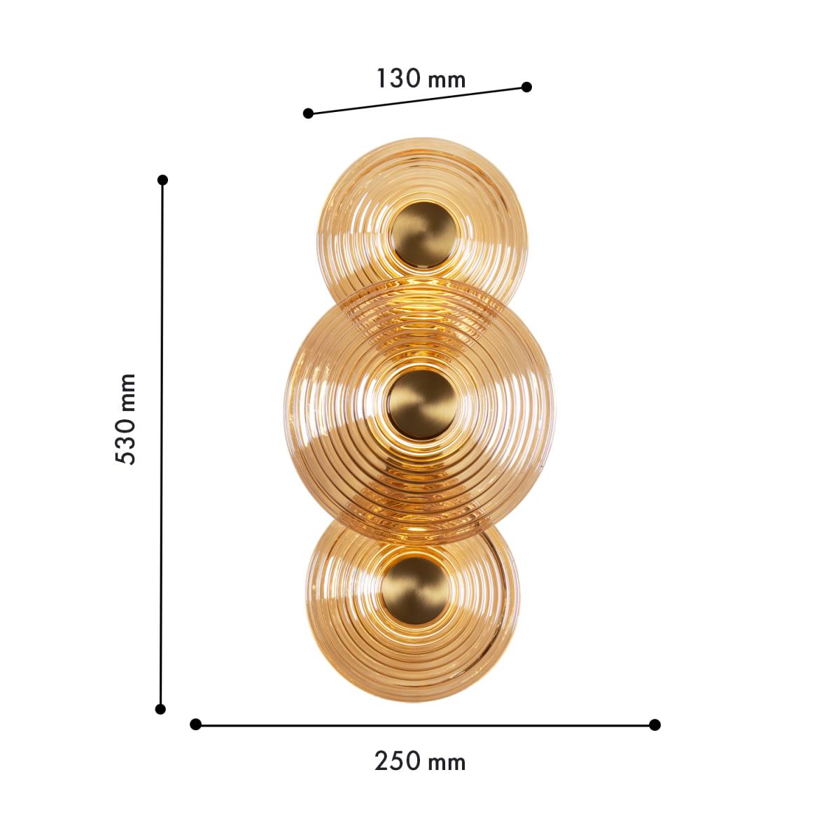 Настенный светильник Favourite Whirlpool 4571-3W в #REGION_NAME_DECLINE_PP#