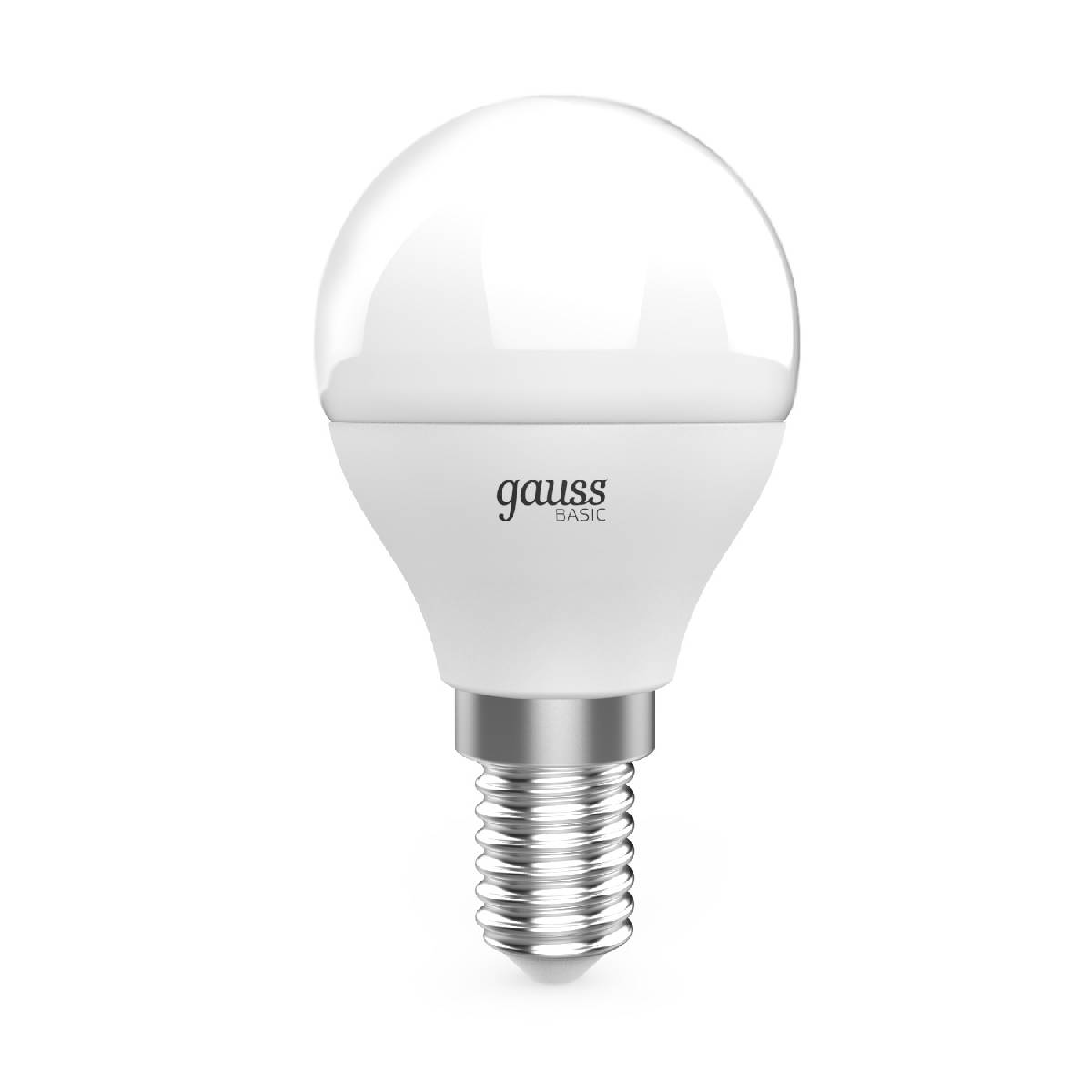 Лампа светодиодная Gauss Basic E14 5,5W 4100K 10531252T в #REGION_NAME_DECLINE_PP#