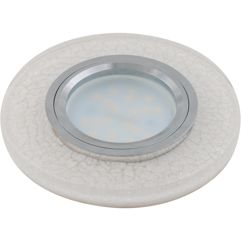 Встраиваемый светильник Fametto Luciole DLS-L104 GU5.3 CHROME/WHITE 10718 в Санкт-Петербурге