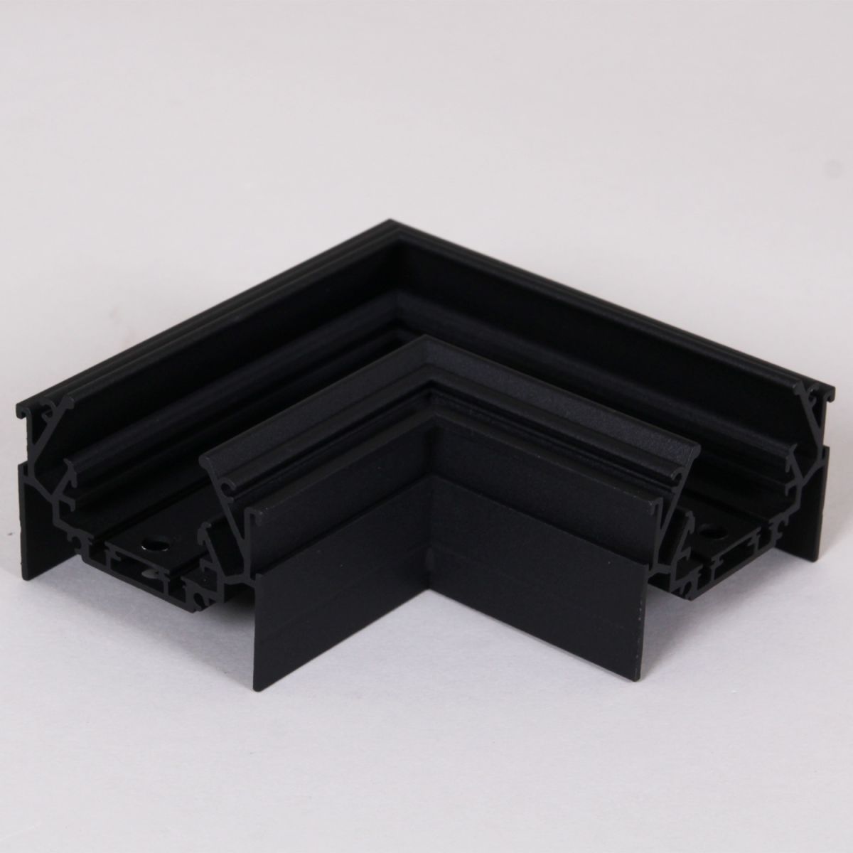 Магнитный шинопровод для натяжных потолков (гарпун) Reluce RL 06301 corner connector BK в Санкт-Петербурге