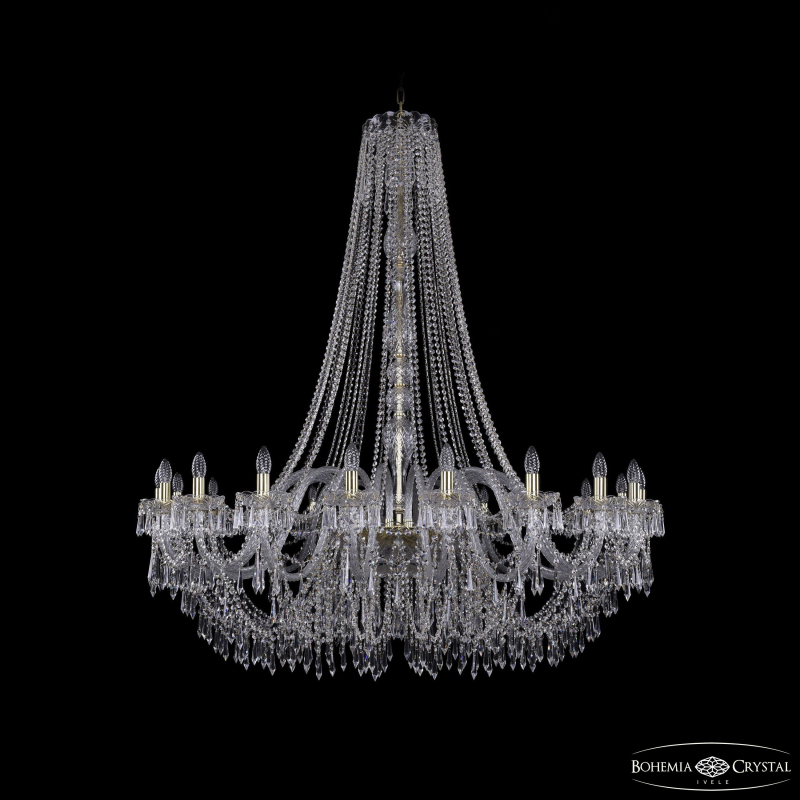 Подвесная люстра Bohemia Ivele Crystal 1403/20/530/h-160 G в Санкт-Петербурге