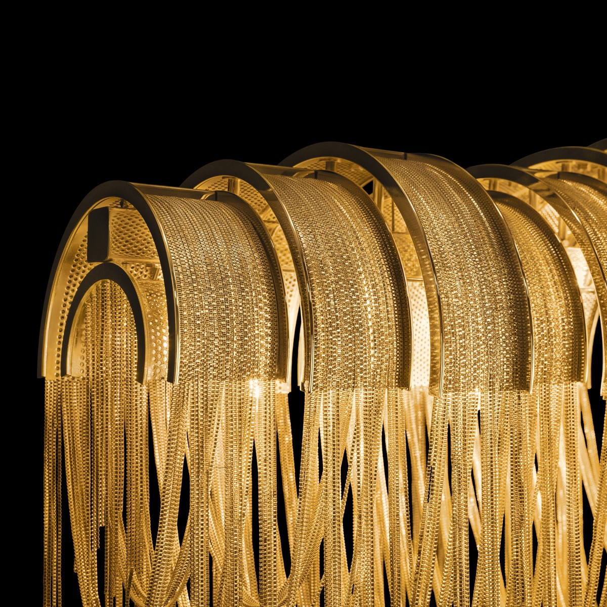 Подвесная люстра Loft IT Volver 10404/720L GD в Санкт-Петербурге