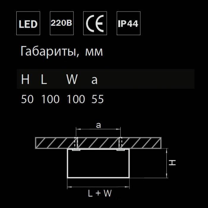 Потолочный светодиодный светильник Lightstar Zolla 213924 в Санкт-Петербурге