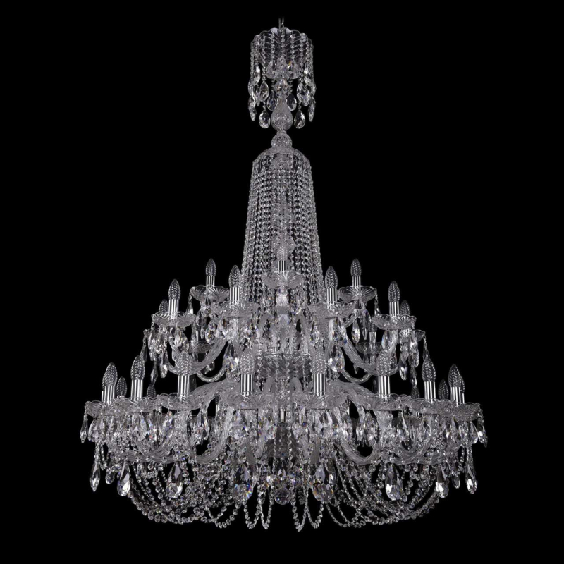Подвесная люстра Bohemia Ivele 1402/20+10+5/400/XL-160/2d/Ni в Санкт-Петербурге