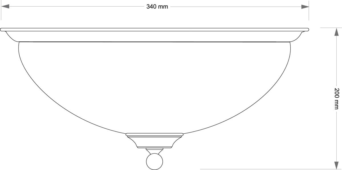 Потолочный светильник Kutek N KLOSZ N-PL-2(P) в #REGION_NAME_DECLINE_PP#