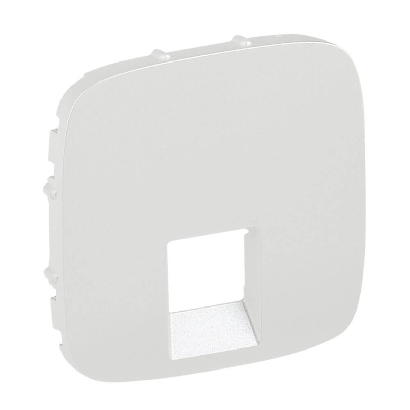 Лицевая панель Legrand Valena Allure розетки телефонной RJ-11/Ethernet RJ-45 жемчуг 755419 в Санкт-Петербурге