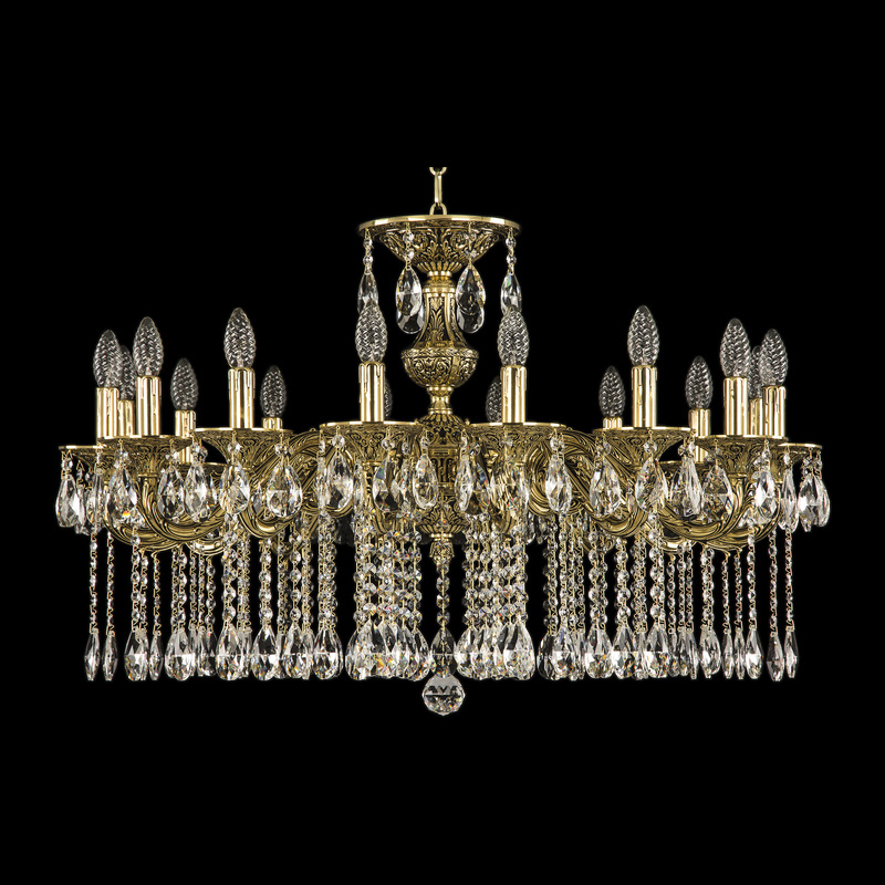 Подвесная люстра Bohemia Ivele Crystal Florence 71202/16/300 A GB в Санкт-Петербурге