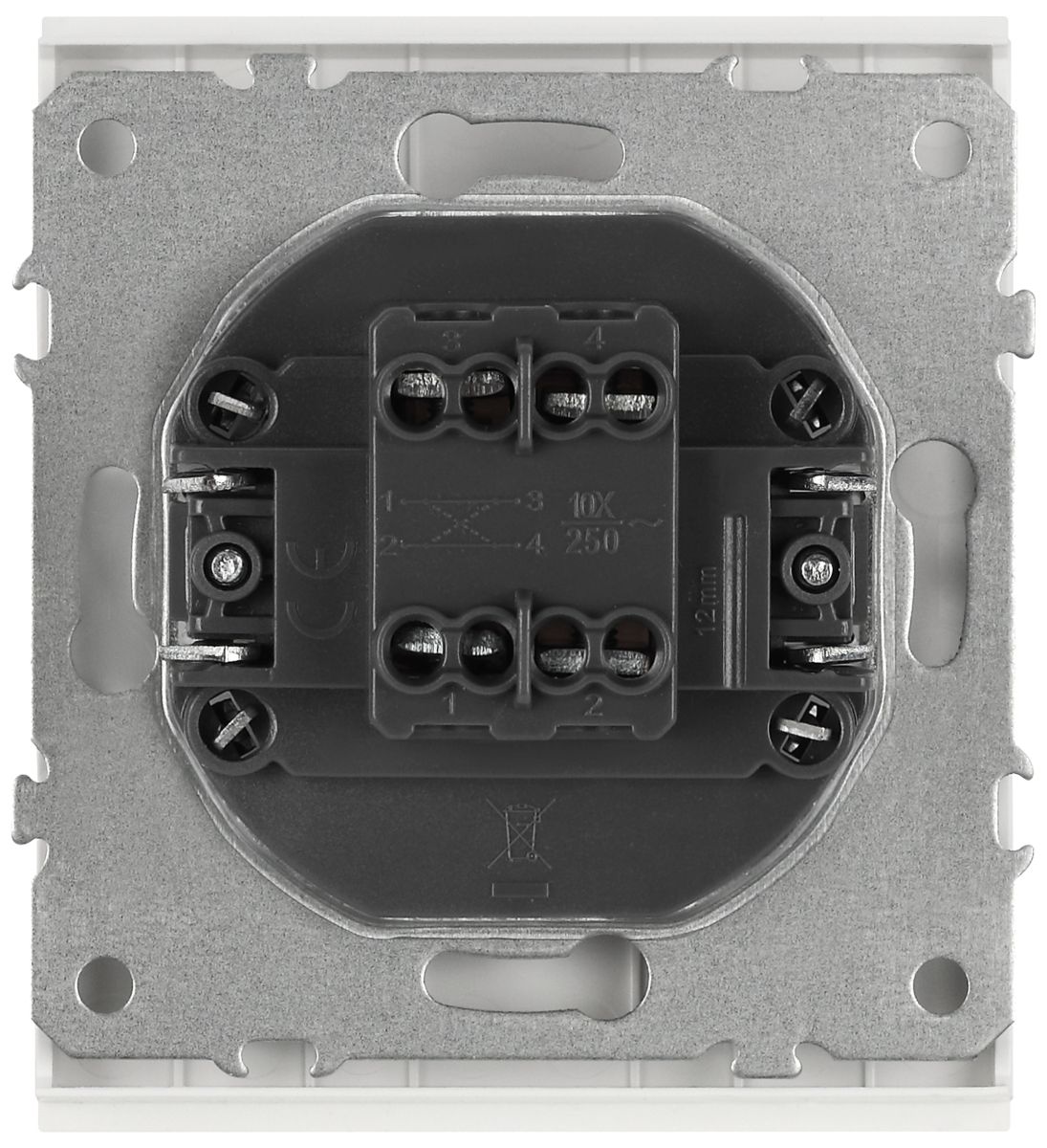 Переключатель ЭРА Arktik 16-1108-01 перекрёстный 10АХ-250В белый Б0070384 в Санкт-Петербурге