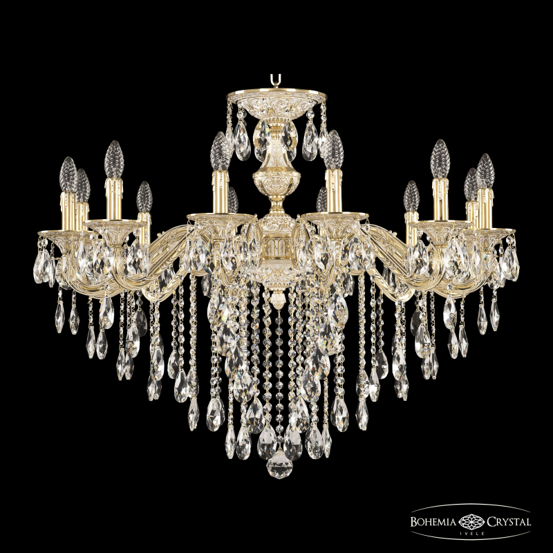 Подвесная люстра Bohemia Ivele Crystal Florence 71202/12/300 B GW в Санкт-Петербурге